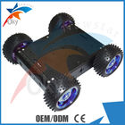 Plate-forme intelligente électrique en aluminium de robot de voiture d'entraînement du kit 4WD de robot de Diy de voiture de RC