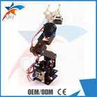 aluminium de robot d'Arduino DOF de bâti de griffe de la bride 6DOF tournant le bras robotique mécanique