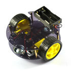 Corps à télécommande d'acrylique de robot de châssis de roue des parties de voiture