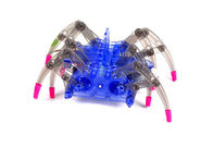 Jouets éducatifs intelligents bleus du robot DIY d'araignée pour des enfants