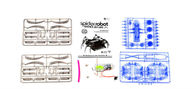 Kit éducatif électronique de robot de Diy de jouets du robot DIY d'Arduino DOF d'araignée pour des enfants