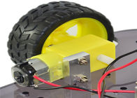 Ligne de 2 couches traçant le robot de voiture d'Arduino, deux kits futés de voiture d'entraînement de roue