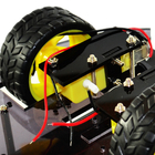 Le châssis futé intelligent du robot DIY de voiture de C.C 6V Arduino pour l'éducation projette