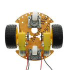 Roue universelle de robot de l'ONU R3 2WD de voiture de châssis d'ABS futé de kit pour l'éducation de TIGE