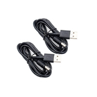 Type d'USB de l'en cuivre 20AWG un mâle au câble d'alimentation CC de mâle de baril de 5.5x2.1mm