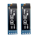 Module d'affichage de pouce I2C SSD1306 OLED de DC3.3V 5V 0,91