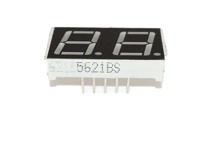 type commun de cathode de matériel de 0,56&quot; 2 du chiffre 7 de segment ABS d'affichage à LED