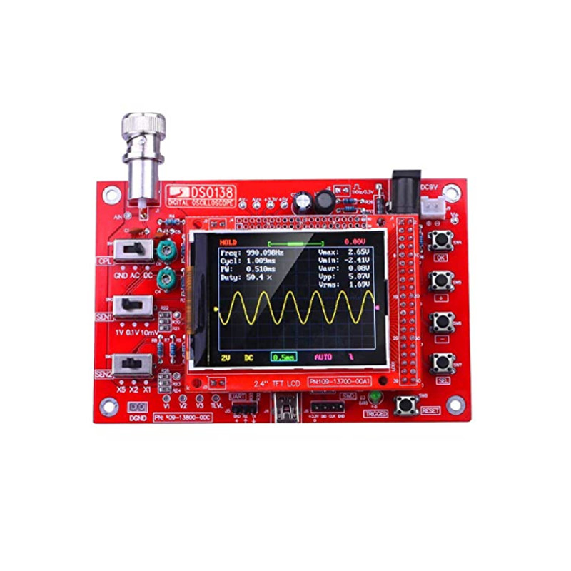 Kit s'ouvrant d'oscilloscope de Digital DSO 138 DIY de source pour Arduino