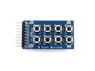 module accessoire de clavier numérique de Matrix de panneau des boutons poussoirs 2*4 8
