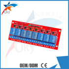 tableau de commande de module de relais de 5V/12V Arduino 8 avec l'isolement de coupleur optique