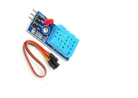 La température DHT11 et module de capteur d'humidité avec la LED avec un résultat calibré de signal numérique