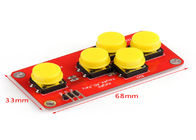 Blocs constitutifs électroniques de module de capteur de pH 2.5-3P Arduino avec le bouton cinq