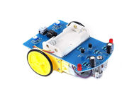 D2 - 1 robot intelligent de voiture d'Arduino, jaune/kit de voiture robot de Bule Arduino