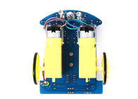 D2 - 1 robot intelligent de voiture d'Arduino, jaune/kit de voiture robot de Bule Arduino