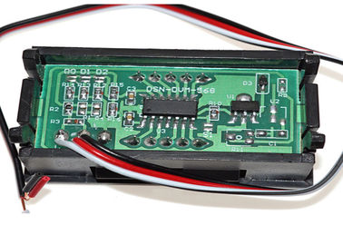 Dimensions de la tension de mètre d'affichage numérique du fil LED de dc 3 48 * 29 * 22mm