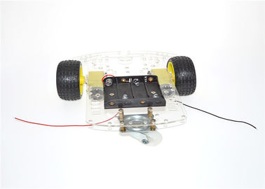 Ligne traçant l'encodeur de vitesse de robot de voiture d'Arduino avec la couleur jaune OKY5038