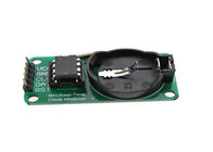 Module d'horloge temps réel de couleur verte pour Arduino compatibile sans batterie