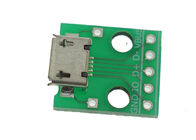 module USB micro de capteur de Pin Arduino de 2.54mm pour plonger le B femelle de prise avec le panneau d'adaptateur de soudure