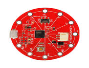 Tableau de contrôle d'Arduino de microcontrôleur USB ATmega32U4 avec l'interface micro d'USB