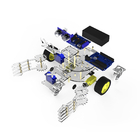 kit de démarreur d'Arduino de voiture de 2WD RC avec les circuits intégrés mécaniques de HC-SR04 DIY