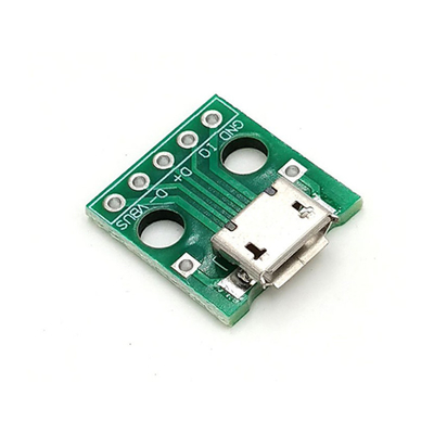 USB au panneau de convertisseur de carte PCB de connecteurs femelles d'adaptateur d'IMMERSION de 2.54mm