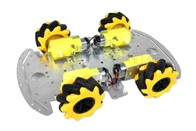 Châssis de voiture de robot de l'alliage d'aluminium RC avec la roue de Mecanum