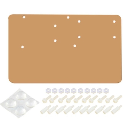 Plat R3 fixe acrylique du méga 2560 de l'ONU R3 pour Arduino