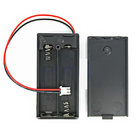 XH2.54 boîte de support de la batterie 18650 du connecteur deux avec la couverture