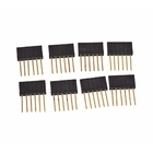 2.54mm placage à l'or de 6 8 10 boucliers de Pin Header Connector For Arduino