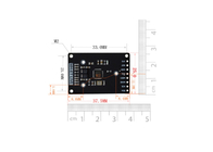 Module de capteur de la carte rf de l'interface IC du module I2C Iic de capteur de Mini Rc 522 Rfid pour Arduino