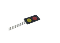 Deux bouton rouge et jaune Mini Membrane Switch Panel 20x40MM