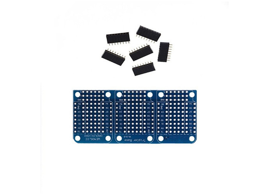 Base V1.0.0 D1 Mini Sensor Module For Arduino de Tripler de trou de corps de trois morceaux