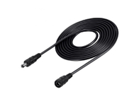 PVC de câble d'alimentation CC de 2.1m Jack Connector Equipped femelle à l'extension masculine