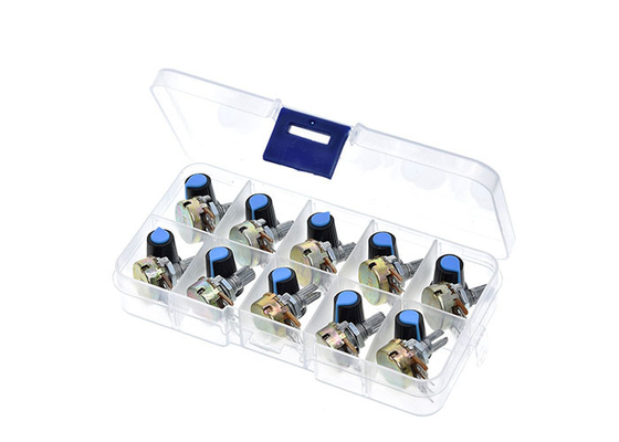 potentiomètre Kit Rotary B1K 2K 5K 10K 20K 50K 100K 500K de chandelle de 1M 15mm