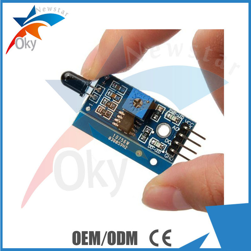 Panneau infrarouge de module de capteur de détection de flamme d'IR pour Arduino, 32mm*14mm*8mm