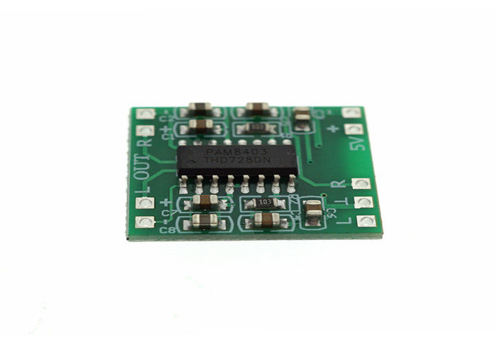 Panneau 3W 2.5V de puissance de sortie - régulateur de tension d'amplificateur de Digital de 2 canaux 5V