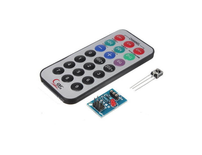 Couleur à télécommande infrarouge de blanc de kit de contrôleur du module IR de code du récepteur HX1838