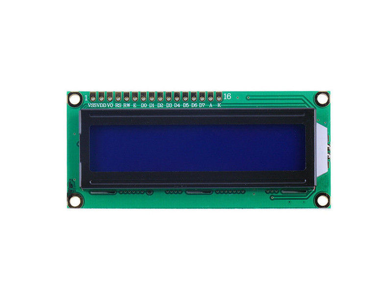L'affichage à cristaux liquides montrent le contre-jour bleu HD44780 du module LCM 16x2 de capteur d'Arduino 2 ans de garantie