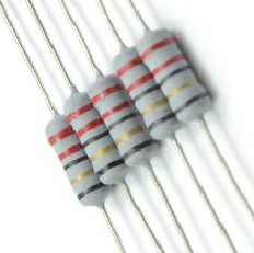 kit blanc de résistance à couche du carbone 1W pour les produits électroniques