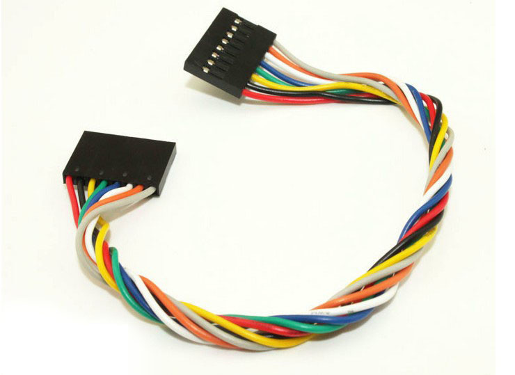 Femelle de fil de pullover de 8 bornes à la femelle pour Arduino, câble de 20cm Dupont