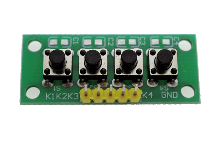 Matériel de carte PCB de module de clavier numérique de Matrix de 4 boutons poussoirs pour le projet OKY3530-1 de DIY