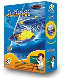 Pour se réunir éducatif de jouets éducatifs du bateau DIY de jet d'enfants